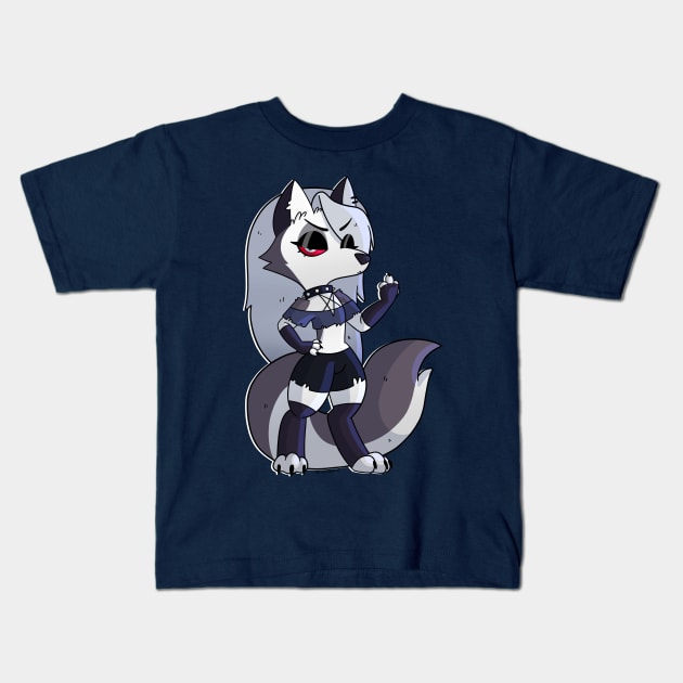 Chibi Loona - Helluva boss Kids T-Shirt by Roa